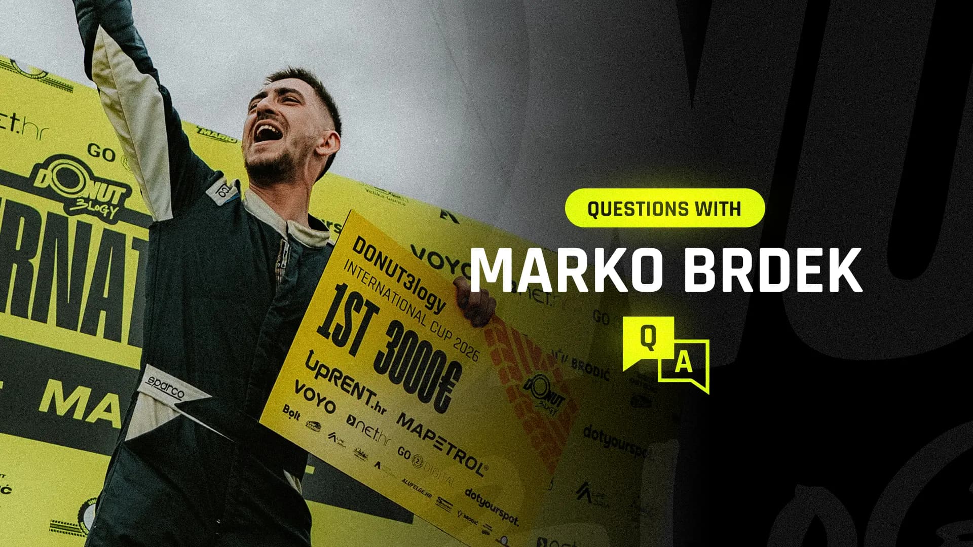 Marko Brdek pred DONUT 10: „Isti automobil vozim već četiri sezone, a i dalje sam u vrhu”