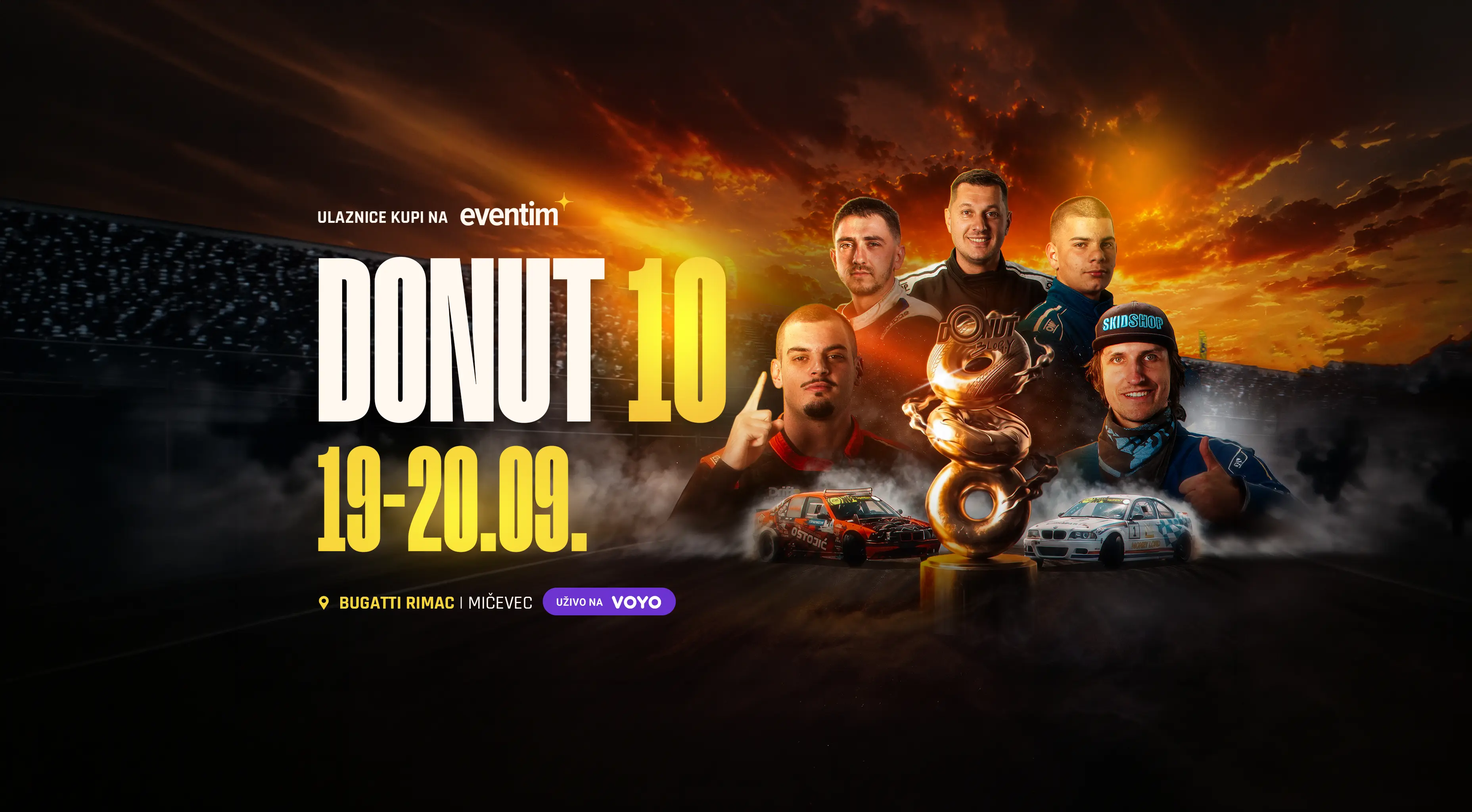 DONUT 10: The Season Finale Returns to the Bugatti Rimac Test Track